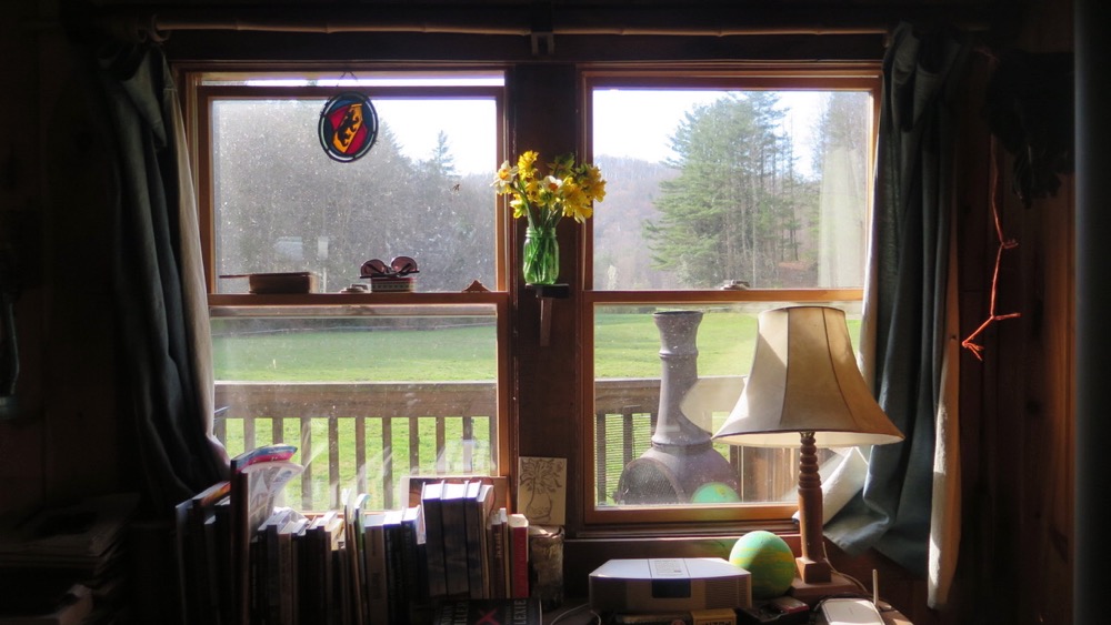 Bernie Harberts, window, cabin