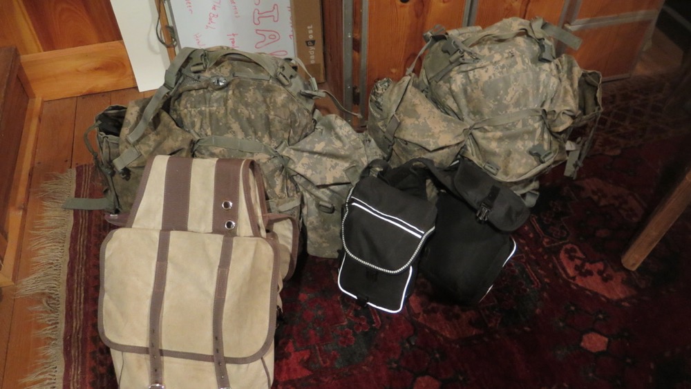 Bernie Harberts, pack saddle, army rucksack, rucksack
