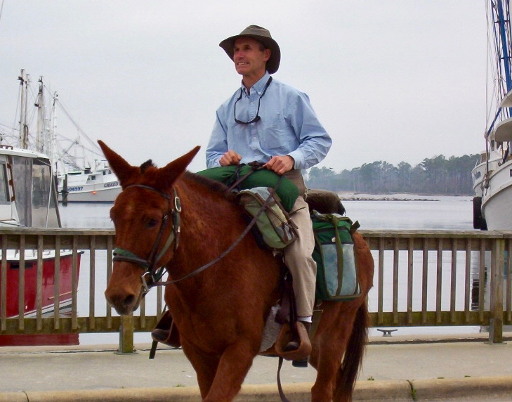 bernie harberts riverearth.com horse mule trailride long distance riding ride out the front gate lost sea expedition 