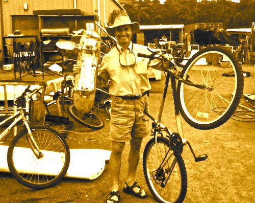 Building a $10 Tip Shop Bike for Tasmania